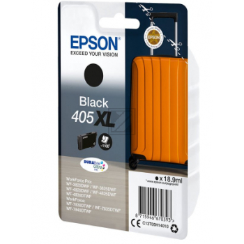 C13T05H14010 // 405XL / original EPSON Tintenpatrone schwarz / C13T05H14010 / 1100 S. / 18.90 ml