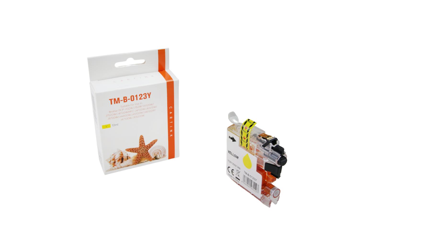 Alternativ Tinte Yellow fü / LC123Y / 10ml