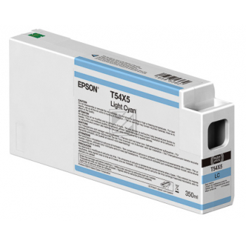 C13T54X500 // T54X500 / original EPSON Tintenpatrone cyan hell / C13T54X500 / 350.00 ml