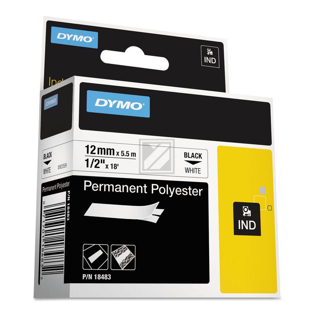 18764 // S0718210 / schwarz / original DYMO Farbband / 18764
