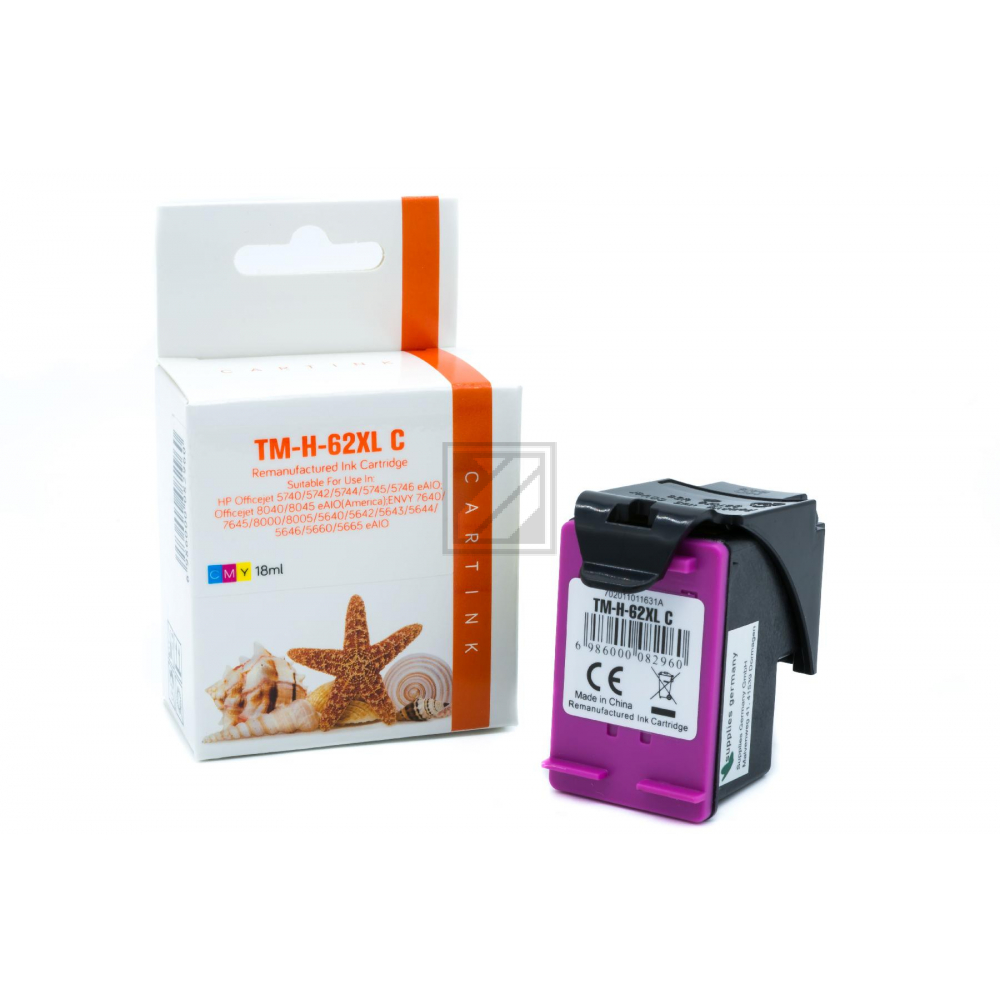 Refill Tinte Color für HP / C2P07AE / 11,5ml