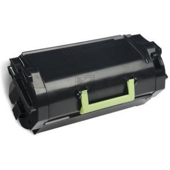 52D200E // 522 / schwarz / original Lexmark Toner  / 52D200E / 6000 S.