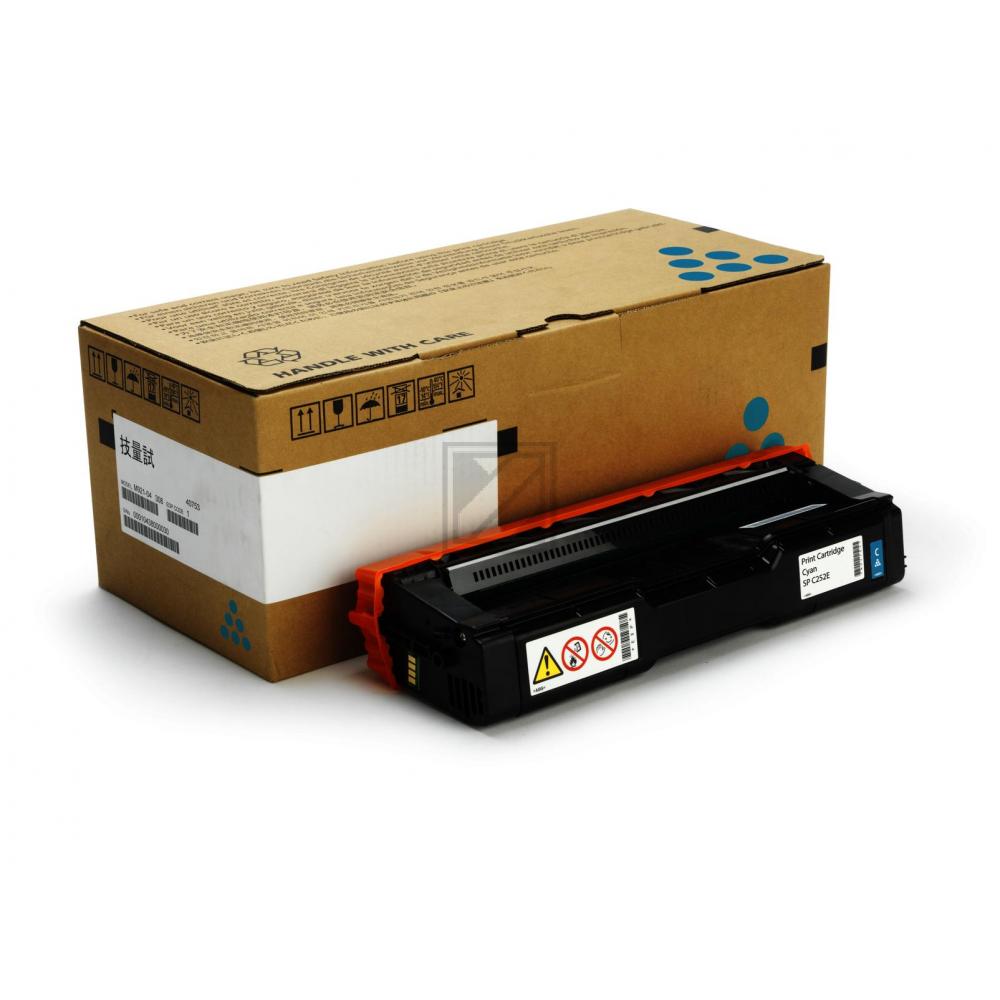 407544 / cyan / original RICOH Toner cyan / 407544 / 1600 S.