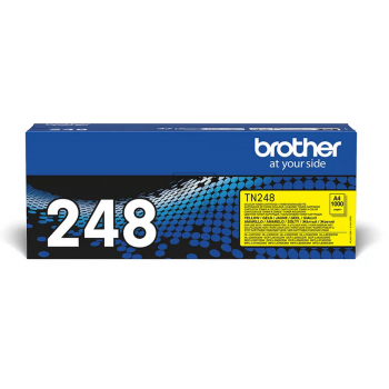 TN248Y / gelb / original BROTHER Toner gelb / TN248Y / 1000 S.