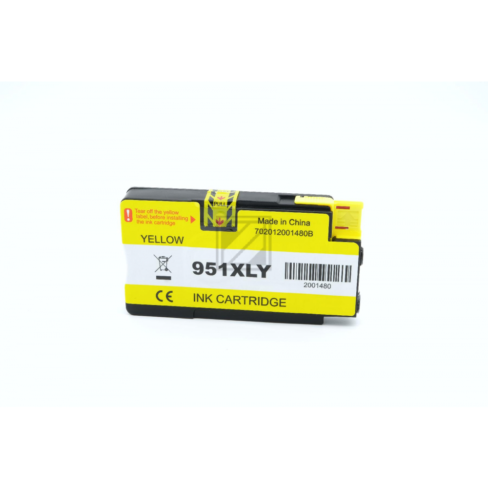 Alternativ Tinte Yellow für HP / CN048AE / 26ml
