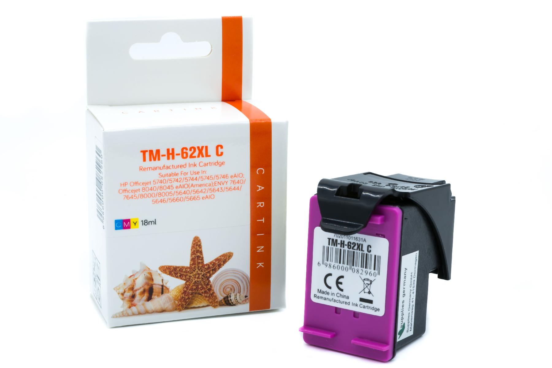 Refill Tinte Color für HP / C2P07AE / 11,5ml