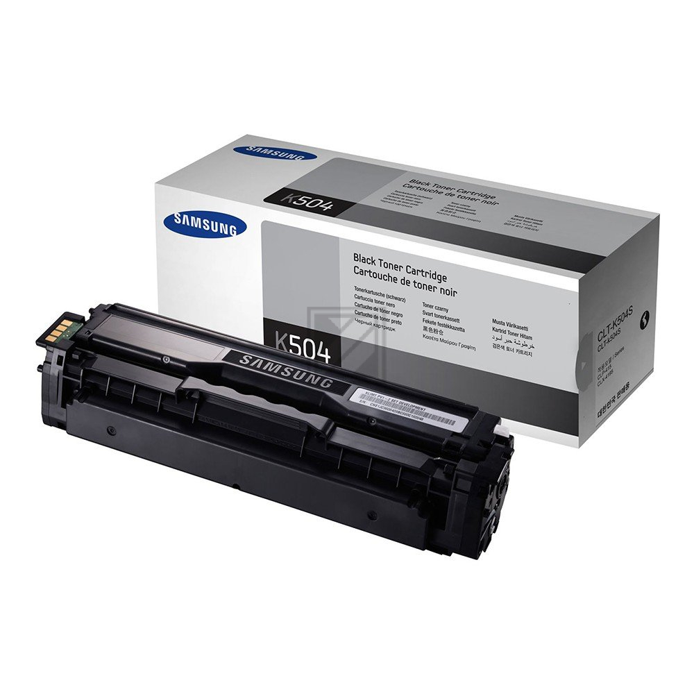 SU158A // CLTK504S / schwarz / original SAMSUNG Toner schwarz / SU158A / 2500 S.