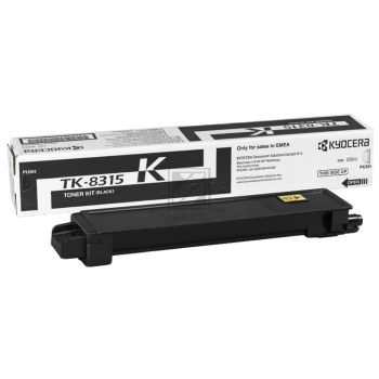 1T02MV0NL0 // TK8315K / schwarz / original KYOCERA Toner schwarz / 1T02MV0NL0 / 12000 S.