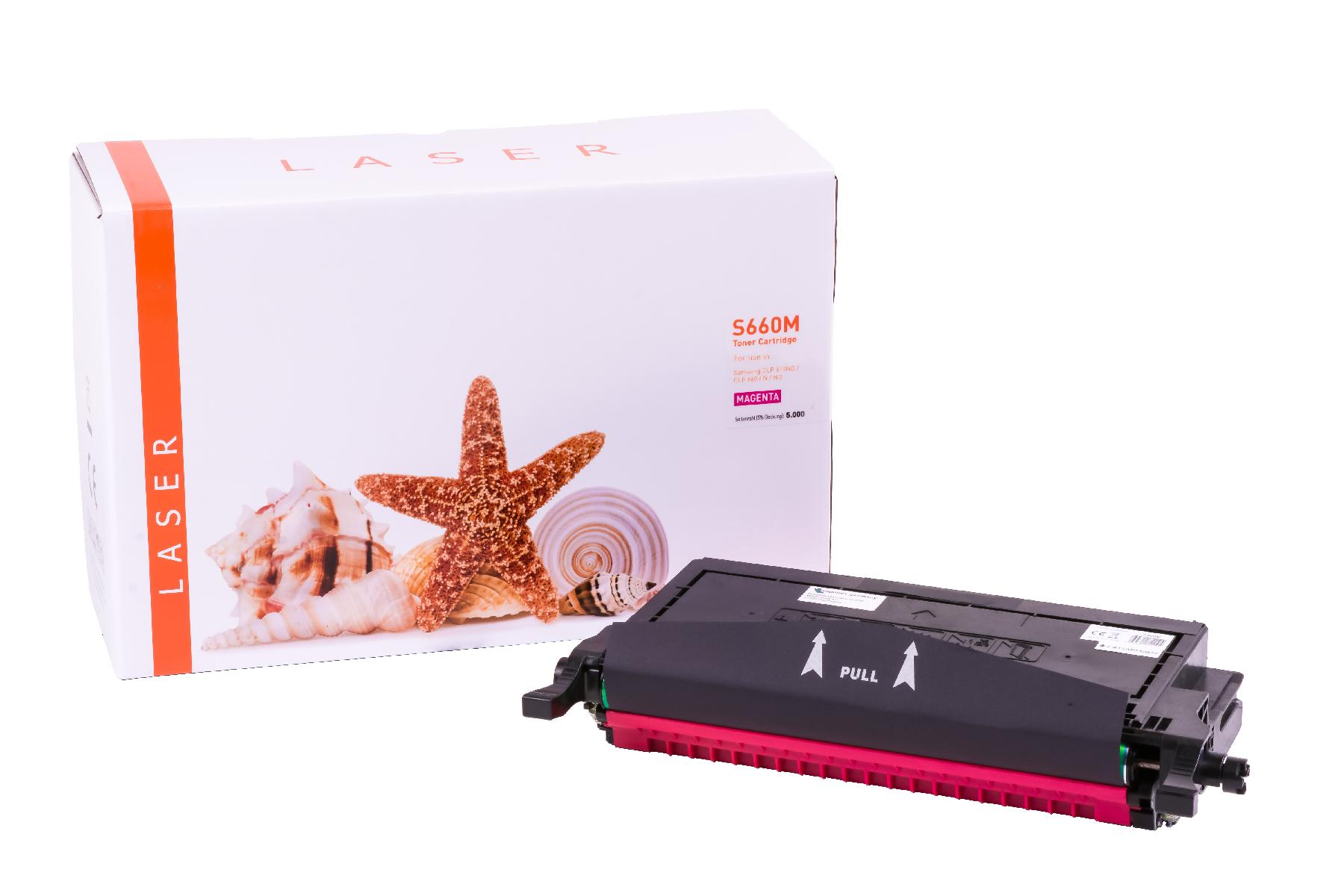 Alternativ Toner Magenta für Samsung  / CLPM 660 B/ELSK / 5.000 Seiten