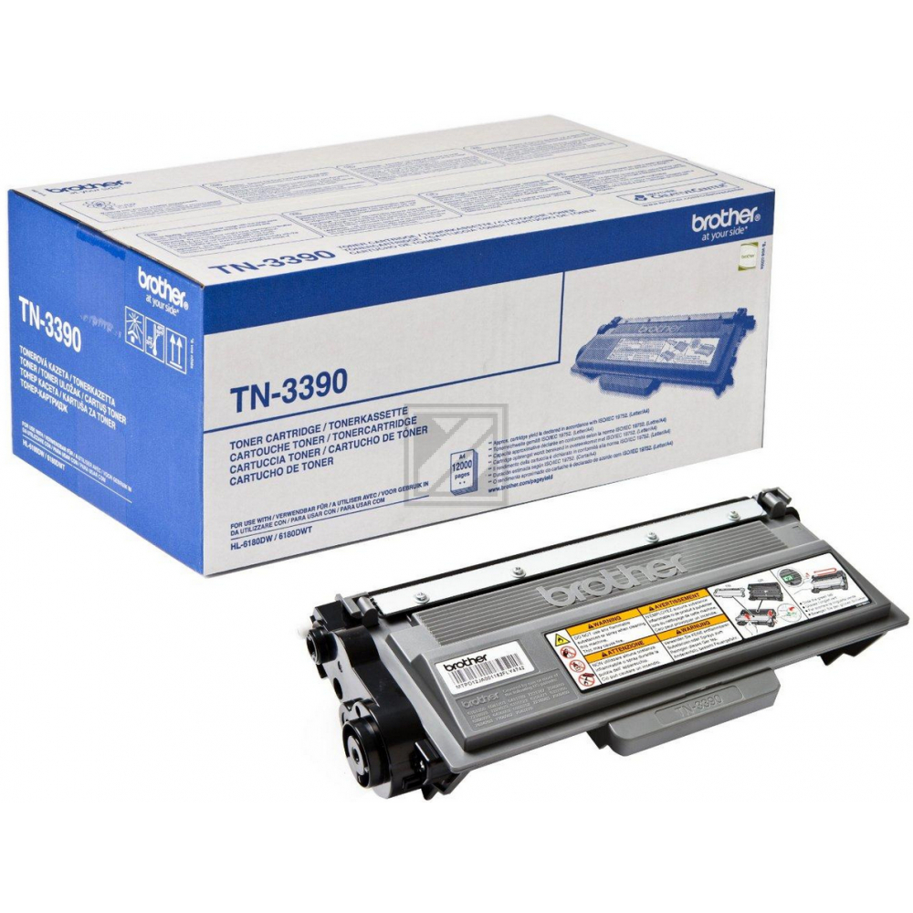 TN3380 / schwarz / original BROTHER Toner schwarz / TN3380 / 8000 S.