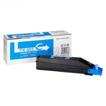 TK855C /1T02H7CEU0 Original Toner Cyan für Kyoc / 1T02H7CEU0 / TK855C/18.000 Seiten