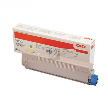 46443101 / gelb / original OKI Toner gelb / 46443101 / 10000 S.