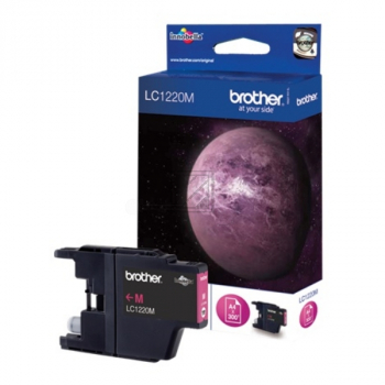 LC1220M / magenta / original BROTHER Tintenpatrone magenta / LC1220M / 300 S.