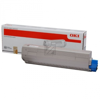 45643611 / cyan / original OKI Toner cyan / 45643611 / 33600 S.