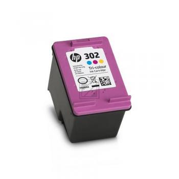 F6U65AE301 // 302 / original HP Druckkopfpatrone color / F6U65AE301 / 150 S. / 4.00 ml