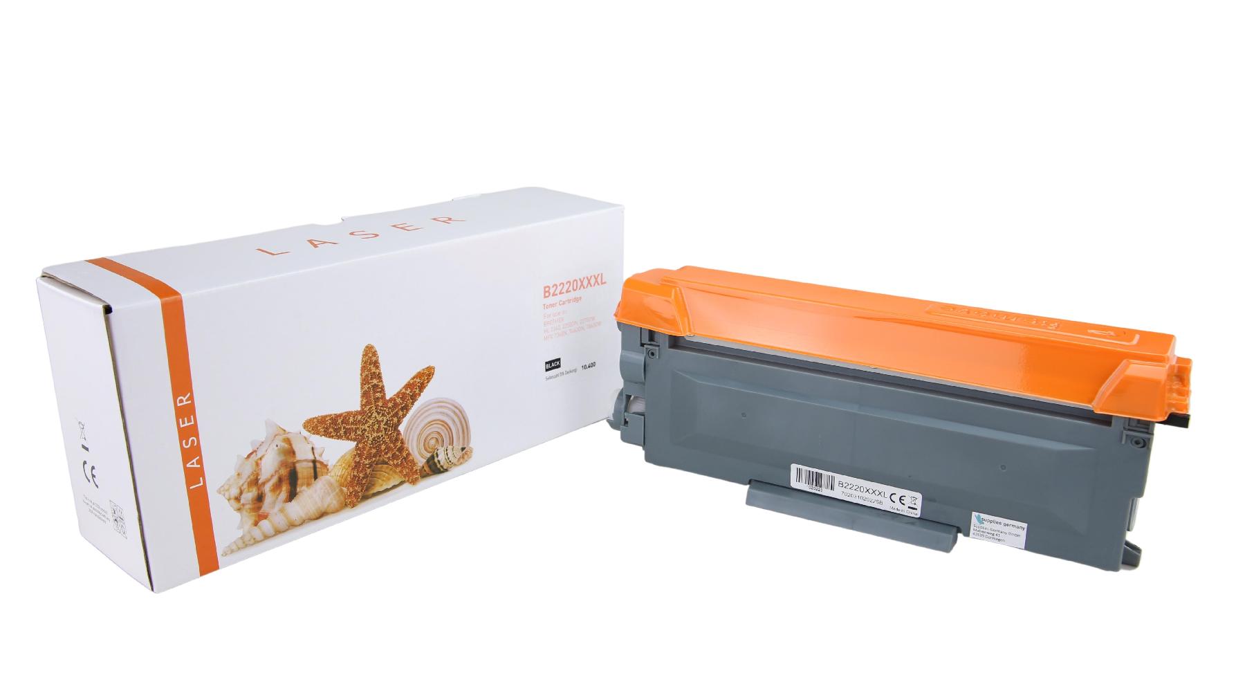 Alternativ Toner Black für Brother / TN2220XXXL / 10.400 Seiten