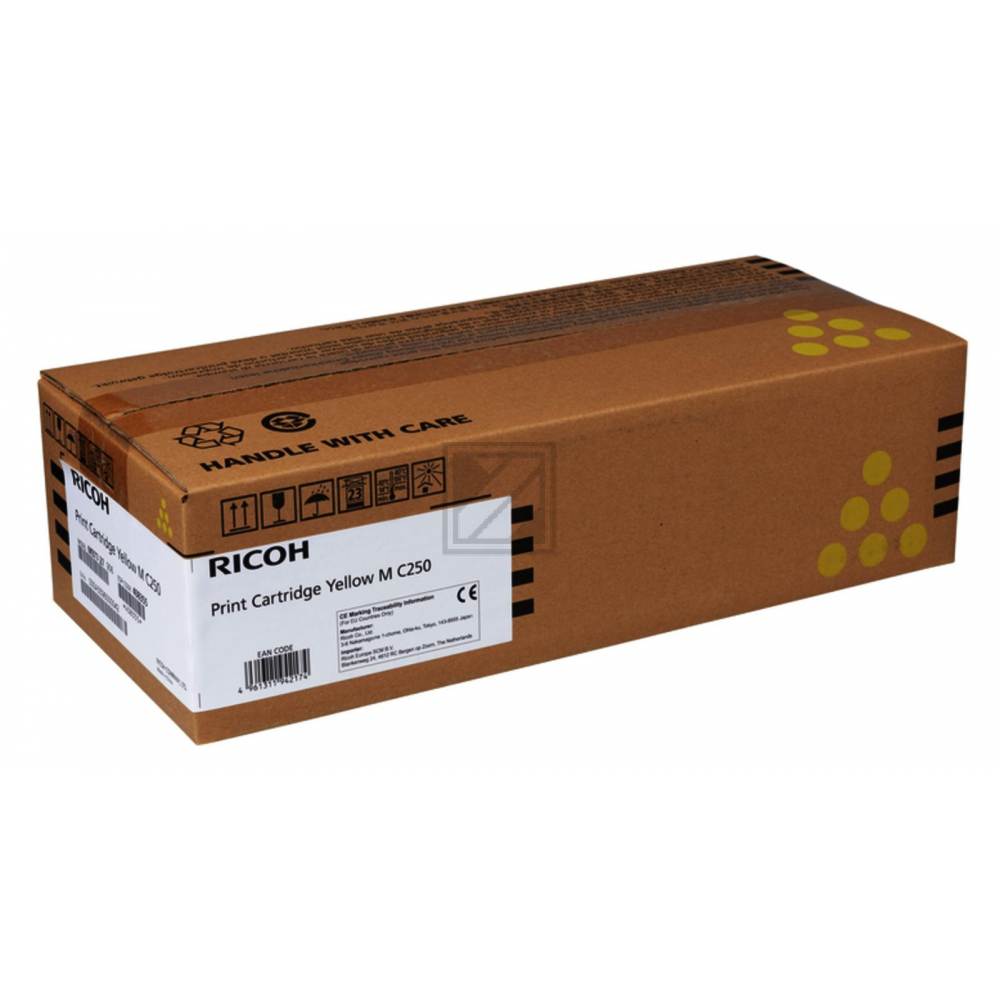 408355 / original RICOH Toner gelb / 408355 / 2300 S.