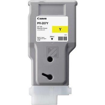 8792B001 // PFI207Y / gelb / original CANON Tintenpatrone gelb / 8792B001 / 300.00 ml