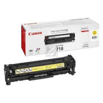 2659B002 // 718Y / gelb / original CANON Toner gelb / 2659B002 / 2900 S.