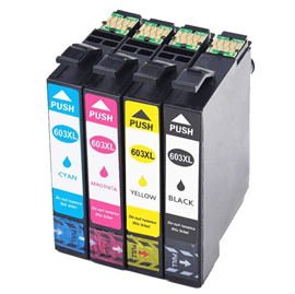 Alternativ Tinte für Epson / C13T03A64010 / BK13ml / C,M,Y9ml