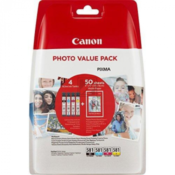 2052C006 // CLI581XL / original CANON Tintenpatrone MultiPack / 2052C006