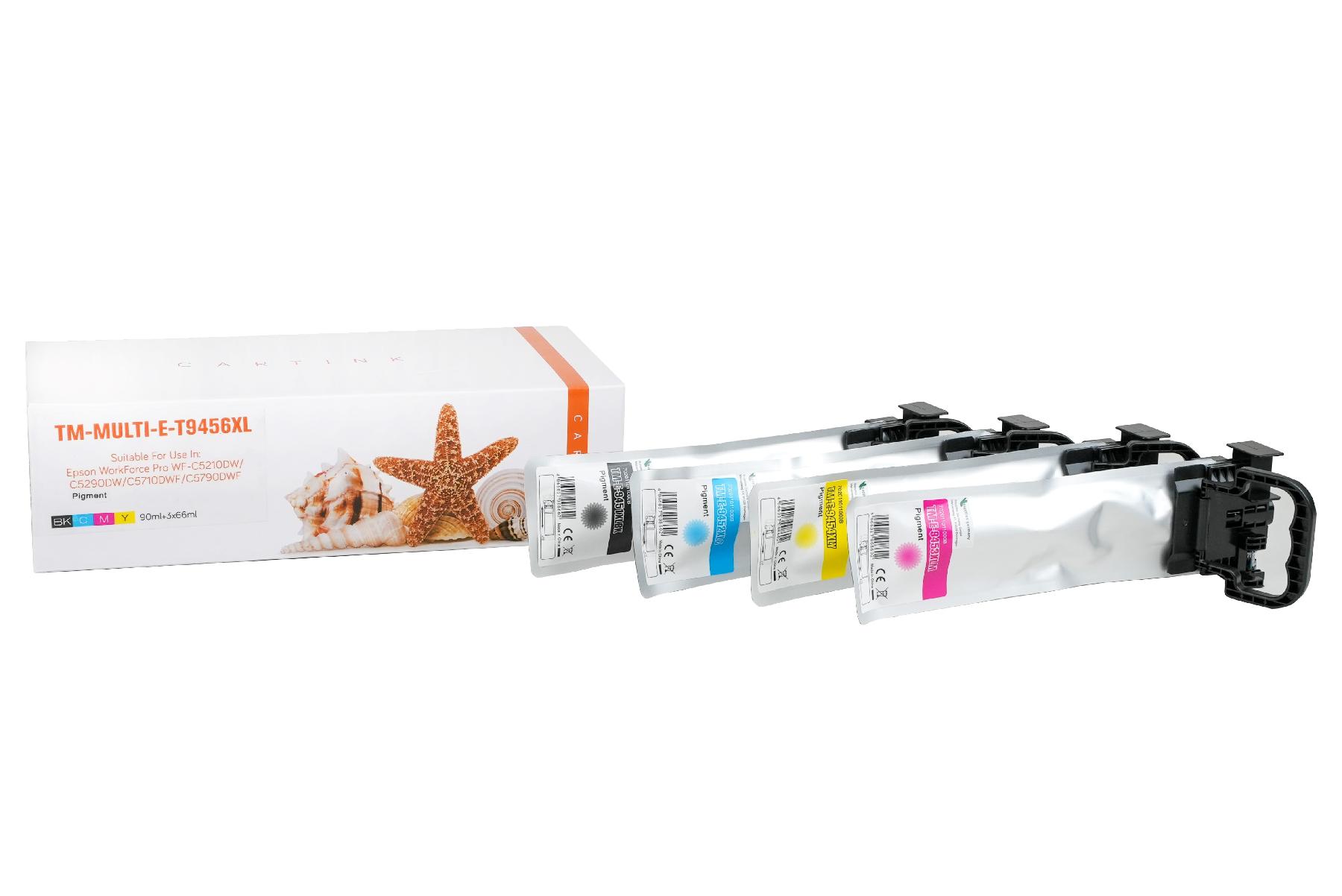 Alternativ Tinte für Epson / C13T9451405440 / BK90ml / CMY66ml