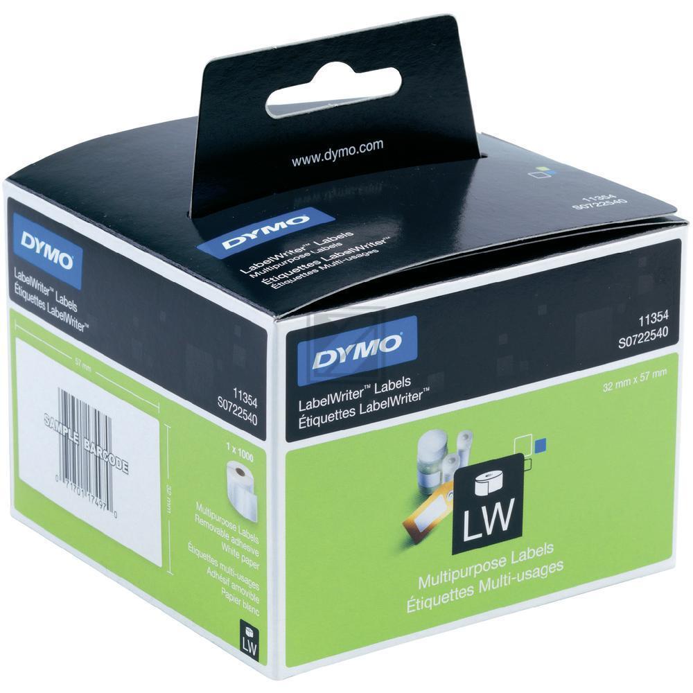 11354 // S0722540 / original DYMO DirectLabelEtiketten / 11354