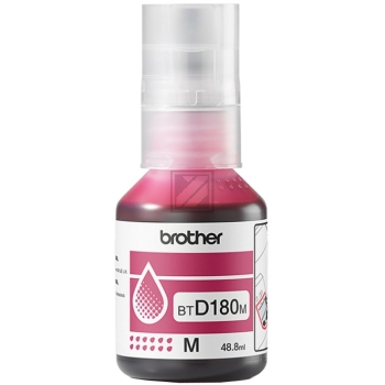 BTD180M / magenta / original Brother Tintenflasche / BTD180M / 5000 S. / 48.80 ml