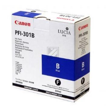 1494B001 // PFI301B / original CANON Tintenpatrone blau / 1494B001 / 330.00 ml