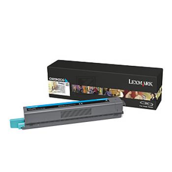 C925H2CG / cyan / original LEXMARK Toner cyan / C925H2CG / 7500 S.
