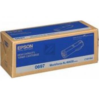 C13S050697 // 0697 / schwarz / original EPSON Toner schwarz / C13S050697 / 23700 S.