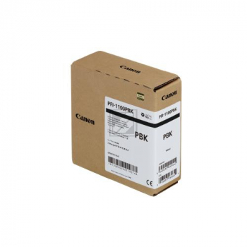 0850C001 // PFI1100PBK / schwarz / original CANON Tintenpatrone schwarz hell / 0850C001 / 160.00 ml