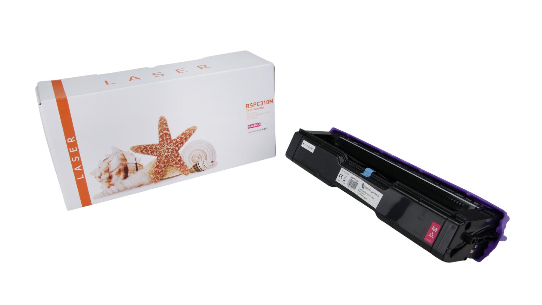Alternativ Toner Magenta für Ricoh  / 406481 / 6.000 Seiten