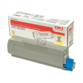 46507613 / gelb / original OKI Toner gelb / 46507613 / 11500 S.