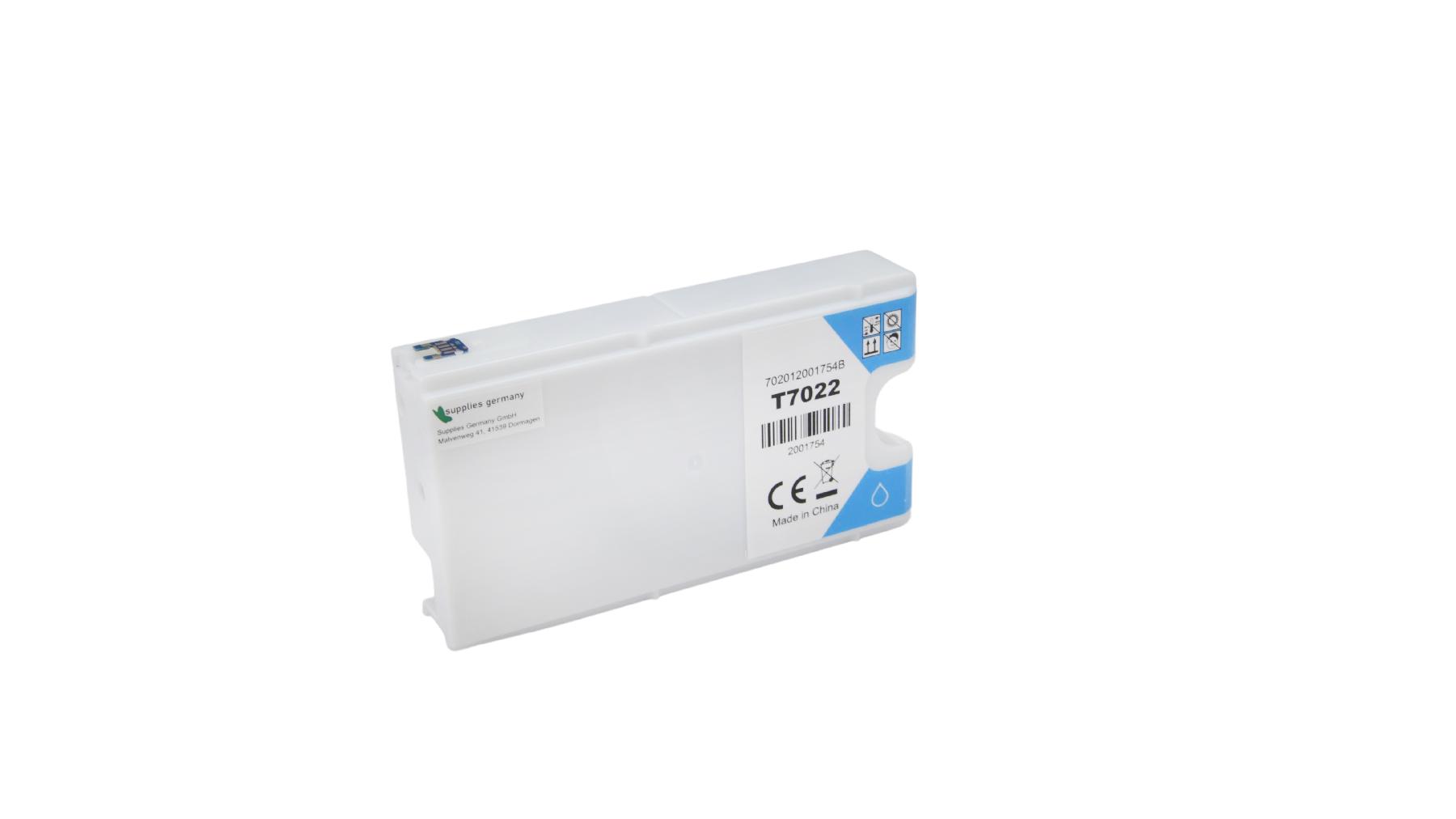 Alternativ Tinte Cyan für Epson / C13T70224010 / 25ml