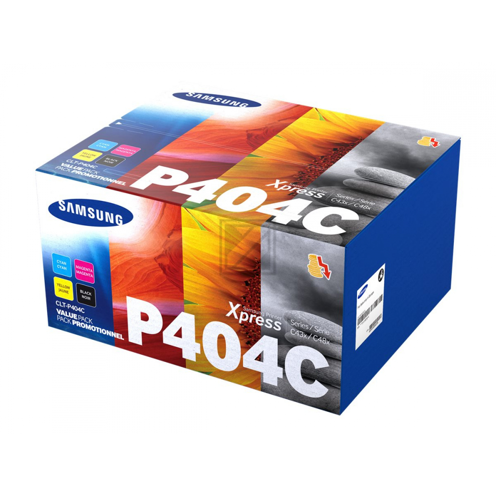 SU365A // CLTP404C / original SAMSUNG Toner MultiPack / SU365A