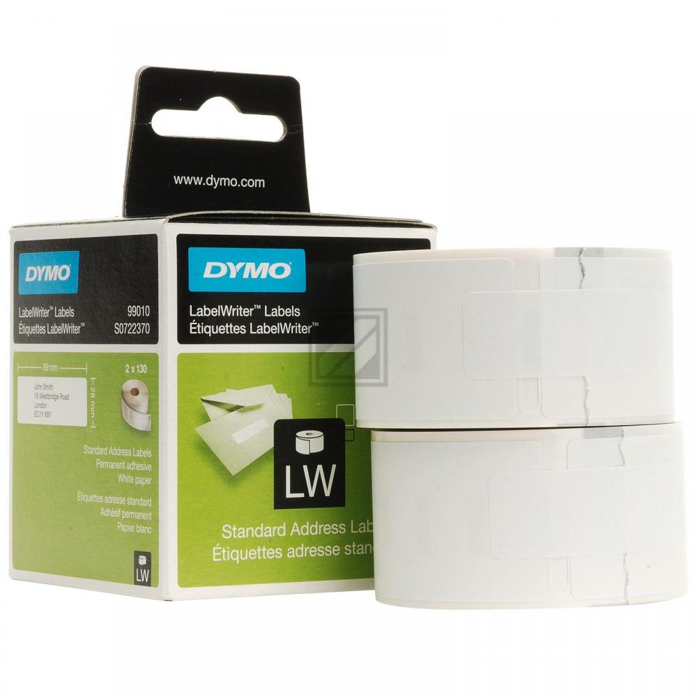 99010 // S0722370 / original DYMO DirectLabelEtiketten / 99010