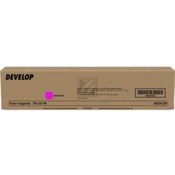 A8DA3D0 // TN324M / magenta / original DEVELOP Toner magenta / A8DA3D0 / 26000 S.