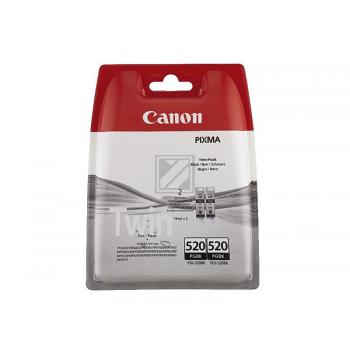 2932B012 // PGI520PGBK / schwarz / original CANON Doppelpack / 2932B012 / 324 S. / 19.00 ml
