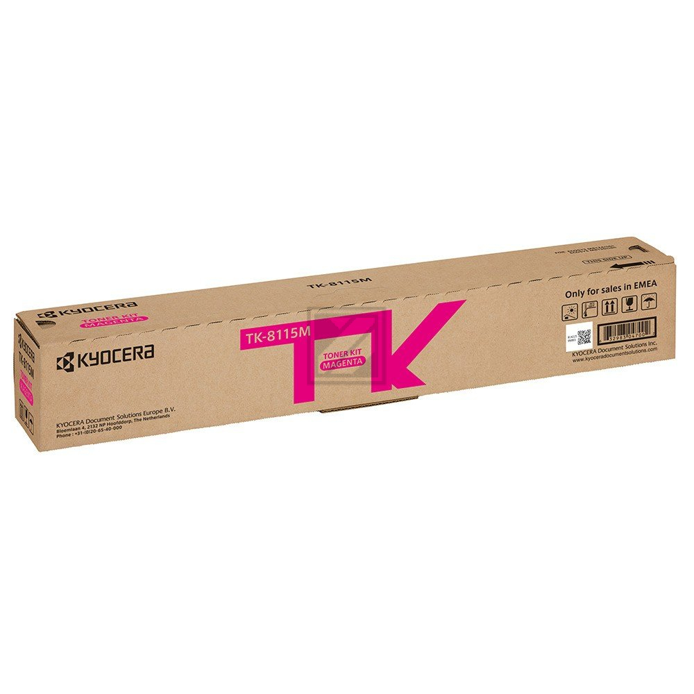 1T02P3BNL0 // TK8115M / magenta / original KYOCERA Toner magenta / 1T02P3BNL0 / 6000 S.