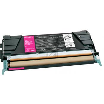 C5240MH / magenta / original LEXMARK Toner magenta / C5240MH / 5000 S.
