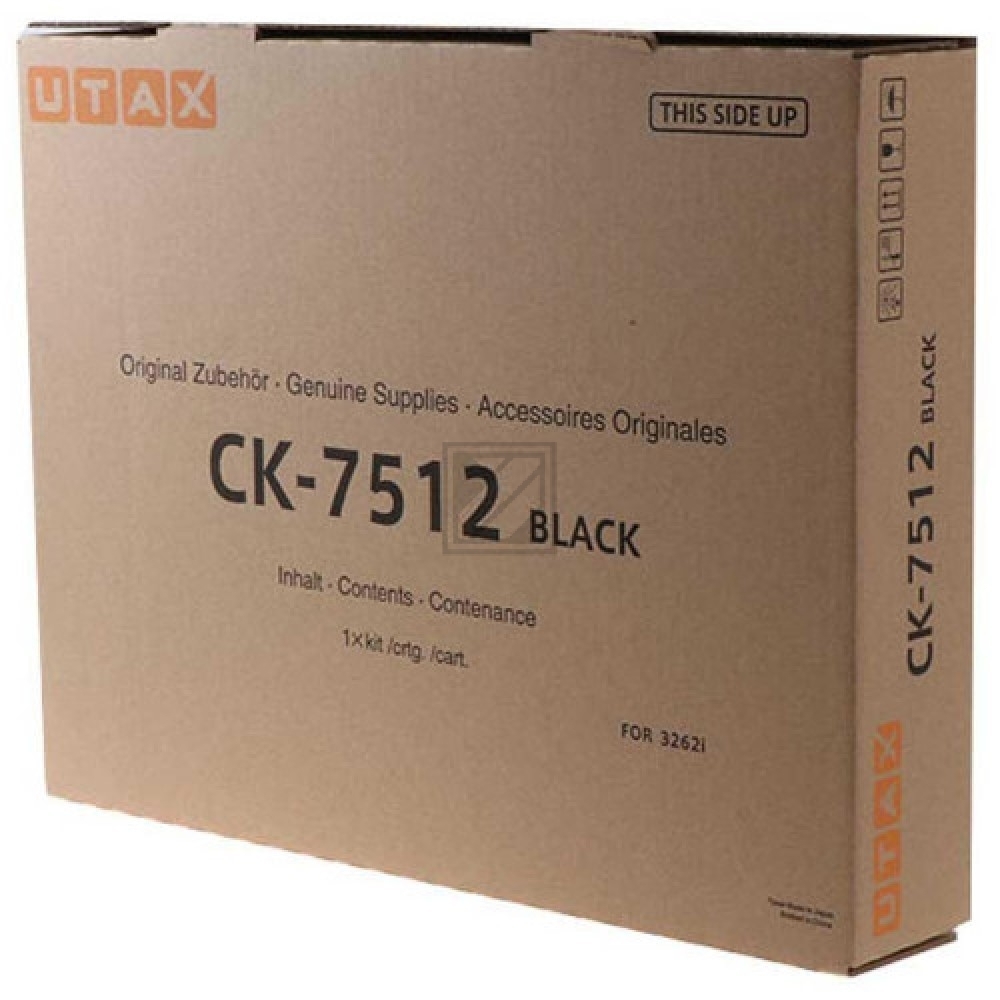1T02V70UT0 // CK7512 / original UTAX Toner schwarz / 1T02V70UT0 / 35000 S.