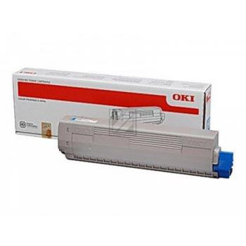 44059167 / cyan / original OKI Toner cyan / 44059167 / 7300 S.