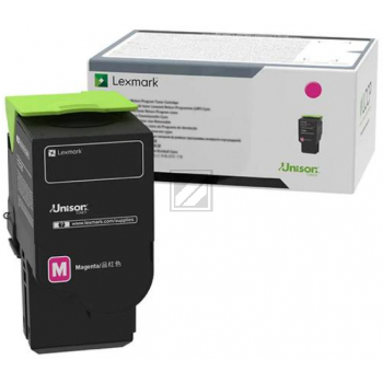 78C20M0 / magenta / original LEXMARK Toner magenta / 78C20M0 / 1400 S.