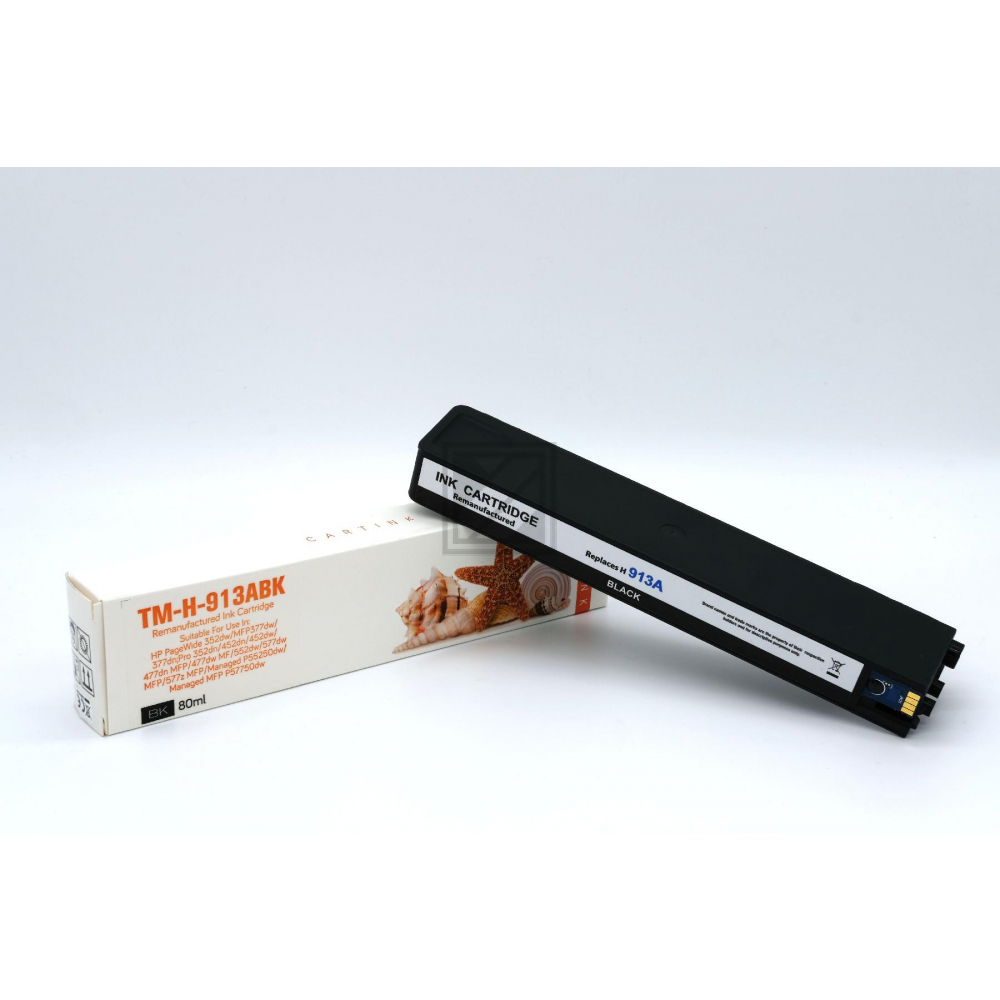 Refill Tinte Black für HP / L0R95AE / 80ml