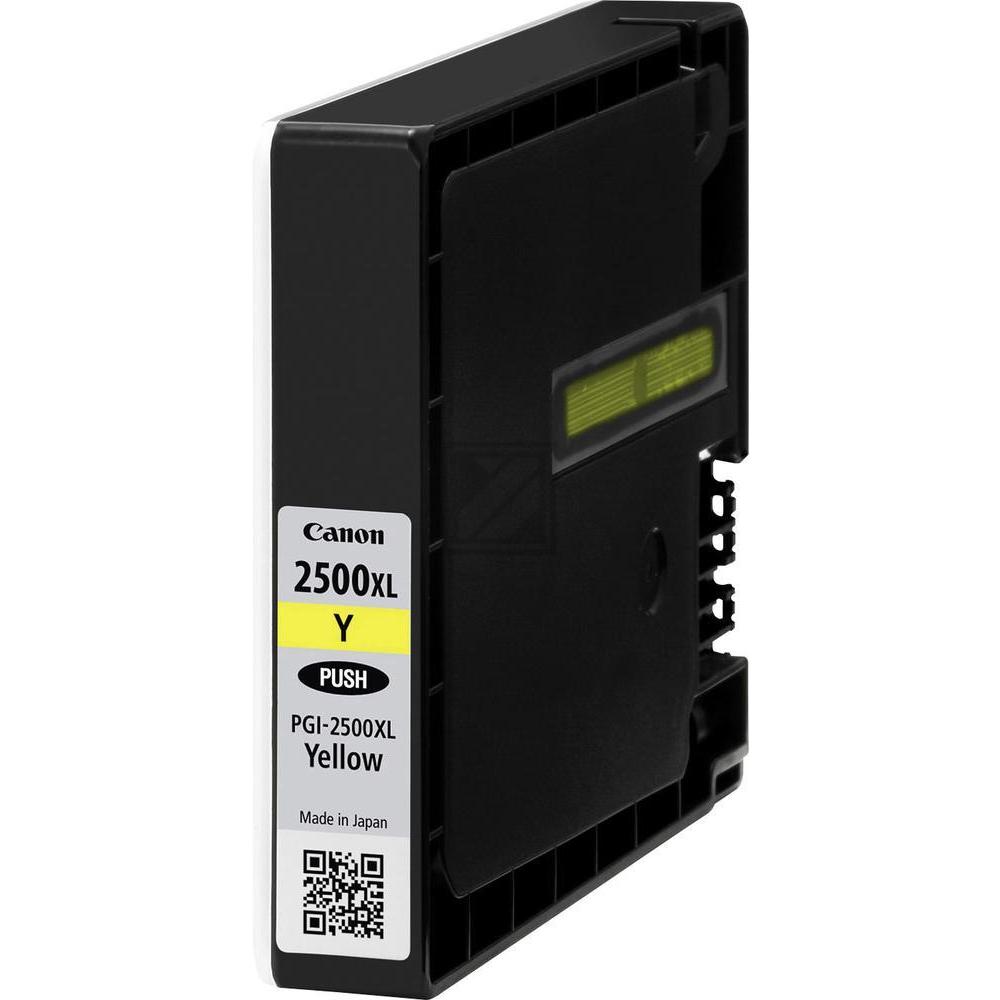 9267B001 // PGI2500XLY / gelb / original CANON Tintenpatrone gelb / 9267B001 / 1520 S. / 19.30 ml
