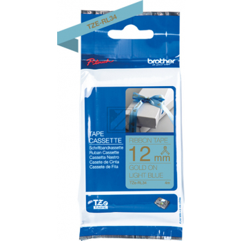 TZERL34 / original BROTHER PTouch Farbband / TZERL34