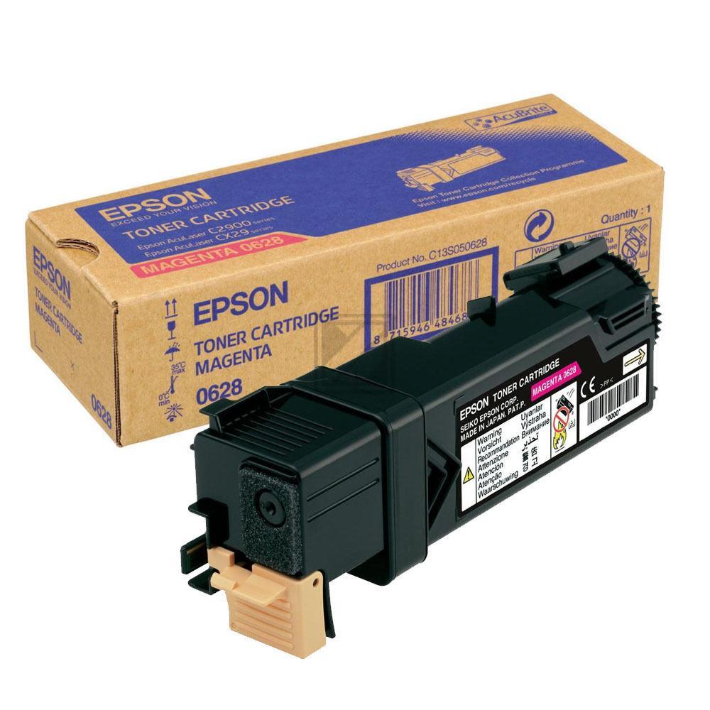 C13S050628 // 0628 / magenta / original EPSON Toner magenta / C13S050628 / 2500 S.