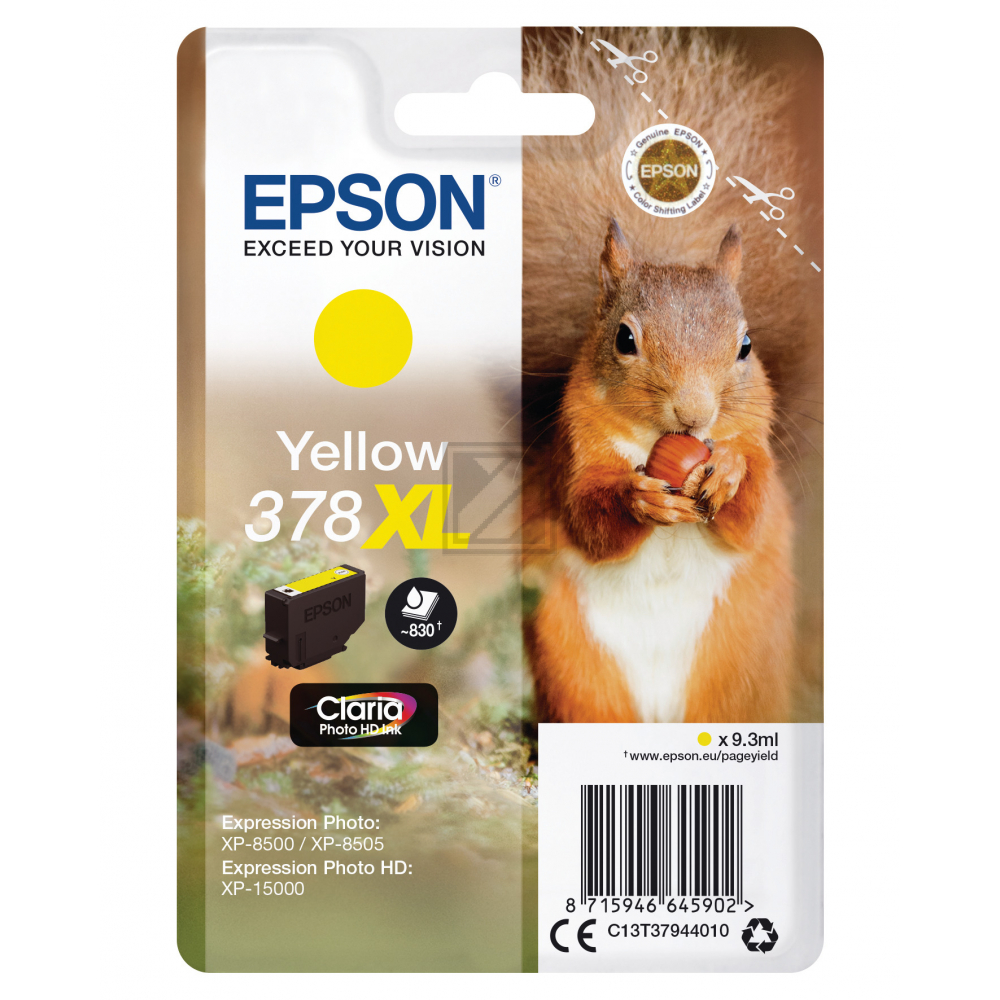 Epson Ink Cart. C13T379440 für Expression Premium  / C13T37944010