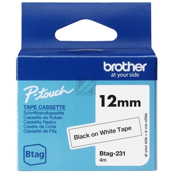 BTAG231 / original Brother DirectLabelEtiketten / BTAG231